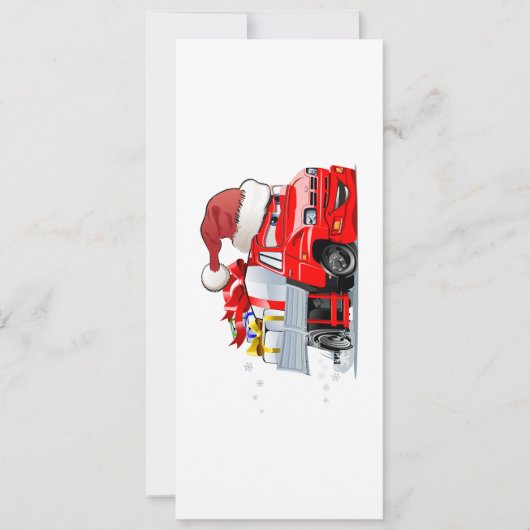 Cartoon Gruß Weihnachtskarte (Vorderseite)