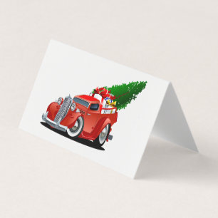 Cartoon Gruß Weihnachtskarte