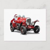 Cartoon Gruß Weihnachtskarte Postkarte (Vorderseite)