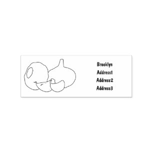 Cartoon Gummistempel
