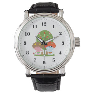 Cartoon gute Freunde Armbanduhr