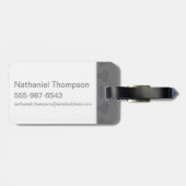 Cartoon Hagrid und Fang Character Art Gepäckanhänger (Rückseite horizontal)