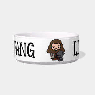 Cartoon Hagrid und Fang Character Art Napf