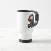 Cartoon Hagrid und Fang Character Art Reisebecher (VorderseiteRechts)