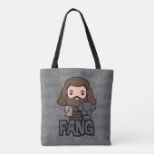 Cartoon Hagrid und Fang Character Art Tasche (Rückseite)