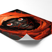 Cartoon Halloween, Cremey, Ägyptische Mummy Poster (Ecke)