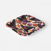 Cartoon Halloween Hexen Candy Pappteller (Gewinkelt)