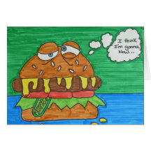 Cartoon-Hamburger