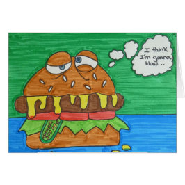 Cartoon-Hamburger