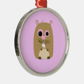 Cartoon Hamster Ornament (Rechts)