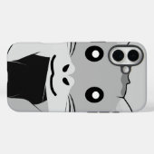 Cartoon Hamster Scarfed Joy Case-Mate iPhone Hülle (Rückseite (Horizontal))