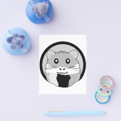 Cartoon Hamster Scarfed Joy Flyer (Einzeln)