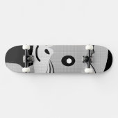 Cartoon Hamster Scarfed Joy Skateboard (Horizontal)
