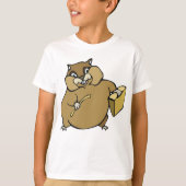 Cartoon Hamster T-Shirt (Vorderseite)