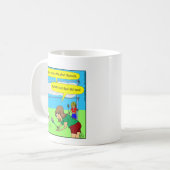Cartoon Handschuh des Schlechten 474 Kaffeetasse (Vorderseite Links)