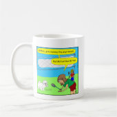 Cartoon Handschuh des Schlechten 474 Kaffeetasse (Links)