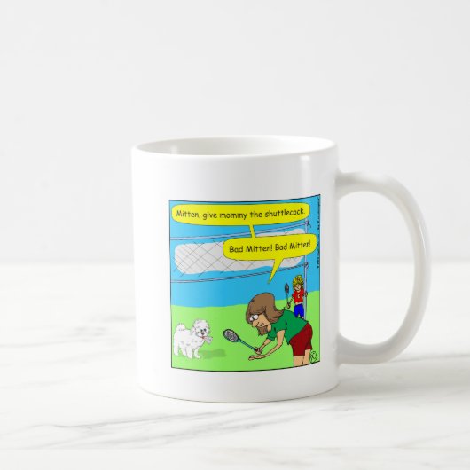 Cartoon Handschuh des Schlechten 474 Kaffeetasse (Rechts)