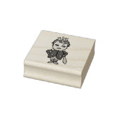 Cartoon Handsome Prince Gummistempel (Stempel)