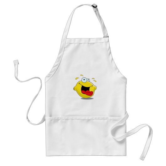 Cartoon Happy Lemon Schürze (Vorne)