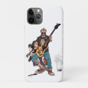 Cartoon-Hardcore-Punkband – Hochenergetische Anima Case-Mate iPhone Hülle