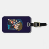 Cartoon Harry Potter Chamber of Secrets Graphic Gepäckanhänger (Vorderseite horizontal)