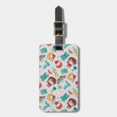 Cartoon HARRY POTTER™ Creations & Spells Pattern Gepäckanhänger (Vorderseite vertikal)