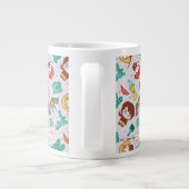 Cartoon HARRY POTTER™ Creations & Spells Pattern Jumbo-Tasse (Rückseite)
