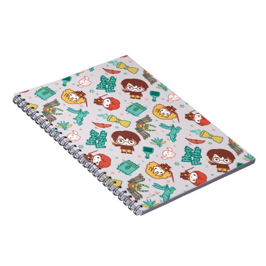 Cartoon HARRY POTTER™ Creations & Spells Pattern Notizblock (Rechte Seite)