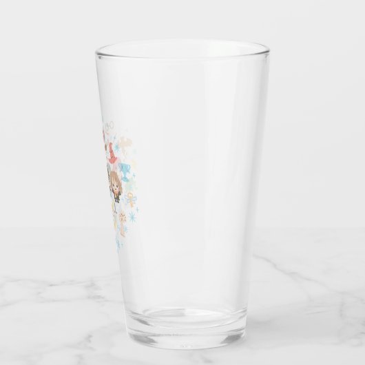 Cartoon Harry Potter Cross-Stitch Collage Glas (Links)