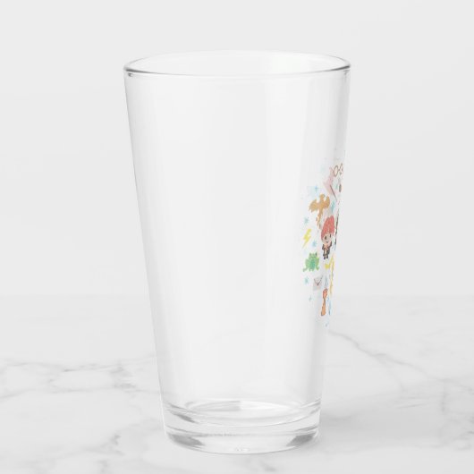 Cartoon Harry Potter Cross-Stitch Collage Glas (Rechts)