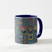 Cartoon Harry Potter Cross-Stitch Collage Tasse (VorderseiteRechts)