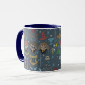 Cartoon Harry Potter Cross-Stitch Collage Tasse (Vorderseite Links)