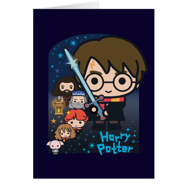 Cartoon Harry Potter Kammer des Schreckens Grafik (Vorne)