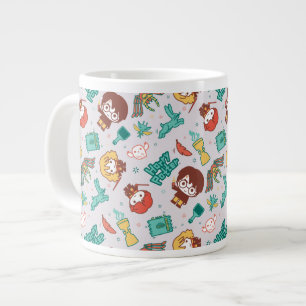 Cartoon HARRY POTTER™ Kreaturen & Zauber Muster Jumbo-Tasse