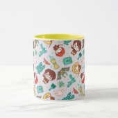Cartoon HARRY POTTER™ Kreaturen & Zauber Muster Tasse (Zentrum)