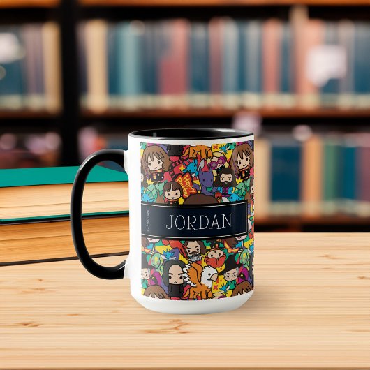 Cartoon Harry Potter | Name hinzufügen Tasse