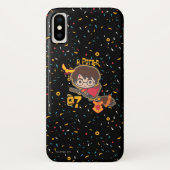 Cartoon Harry Potter Quidditch Seeker Case-Mate iPhone Hülle (Rückseite)