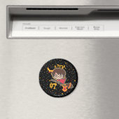 Cartoon Harry Potter Quidditch Seeker Magnet (In Situ (Geschirrspüler))