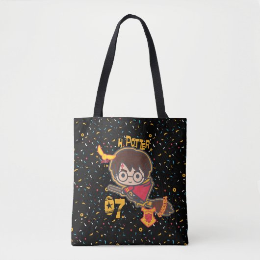 Cartoon Harry Potter Quidditch Seeker Tasche (Vorderseite)