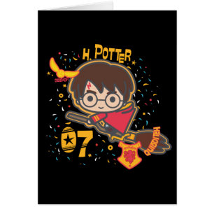 Cartoon Harry Potter Quidditch Sucher