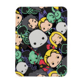 Cartoon Harry Potter Todeesseaters Toss Pattern Magnet (Vertikal)