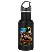 Cartoon Harry Potter und der Stein des Zauberers Edelstahlflasche (Vorderseite)