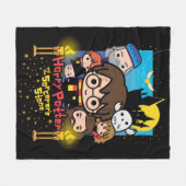 Cartoon Harry Potter und der Stein des Zauberers Fleecedecke