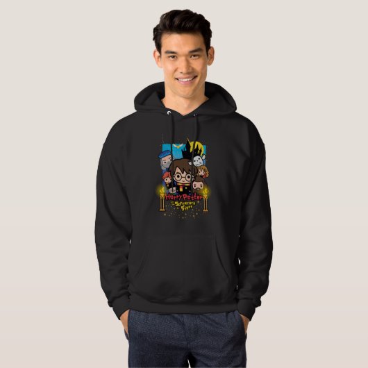 Cartoon Harry Potter und der Stein des Zauberers Hoodie (Vorne ganz)