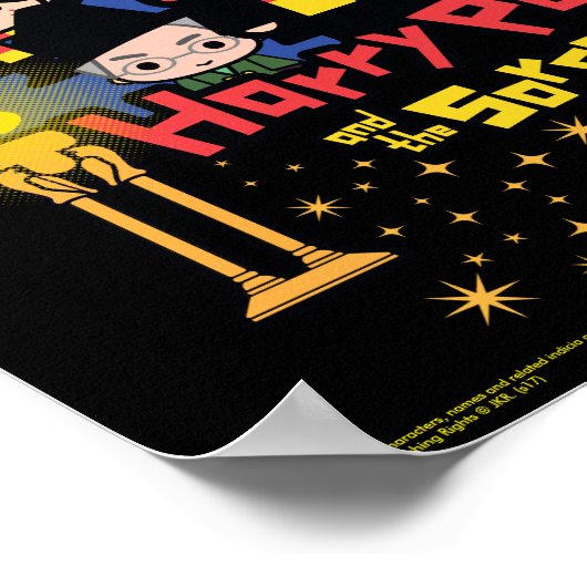 Cartoon Harry Potter und der Stein des Zauberers Poster (Ecke)