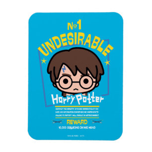 Cartoon Harry Potter Wollte Poster Graphic Magnet
