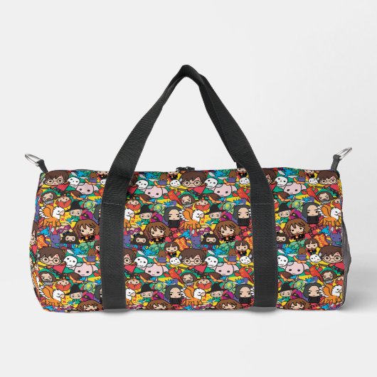 Cartoon Harry Potter-Zeichen-Toss-Muster Duffle Bag (Vorderseite)