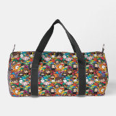 Cartoon Harry Potter-Zeichen-Toss-Muster Duffle Bag (Rückseite)
