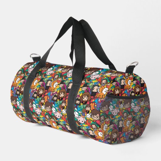 Cartoon Harry Potter-Zeichen-Toss-Muster Duffle Bag (Rechte Ecke)