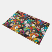 Cartoon Harry Potter-Zeichen-Toss-Muster Fußmatte (Schrägansicht)